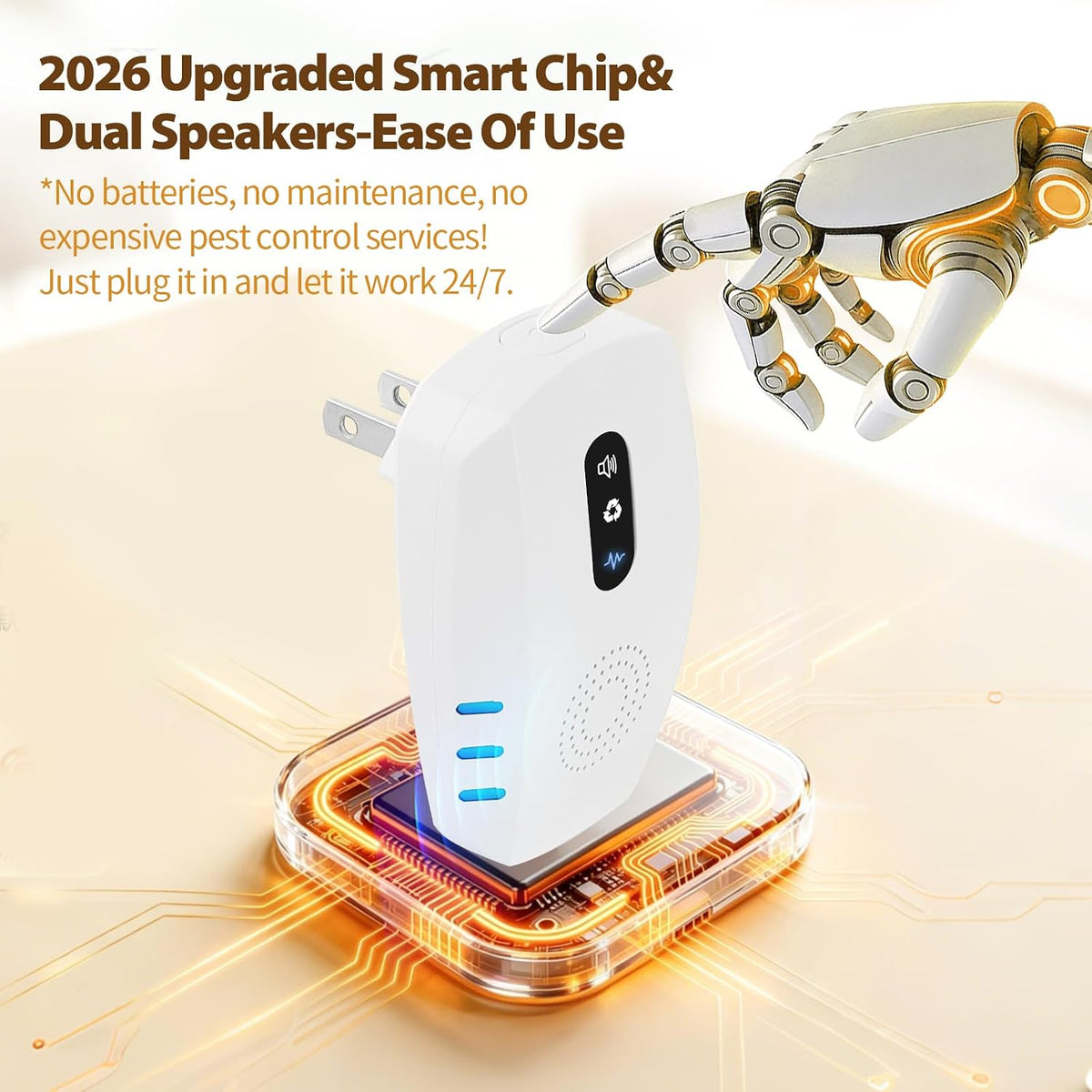 Ultrasonic Indoor Pest Repeller