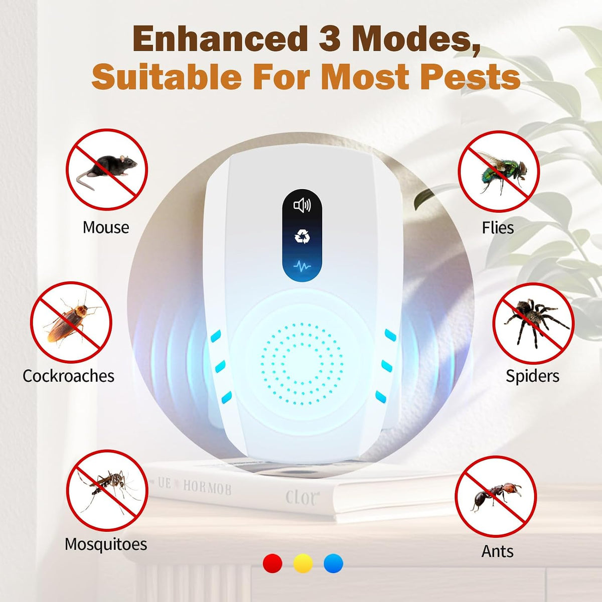 Ultrasonic Indoor Pest Repeller